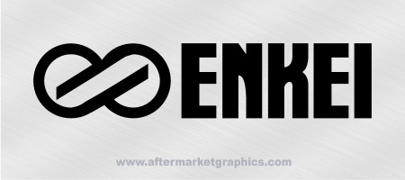 Enkei Wheels Decals - Pair (2 pieces)